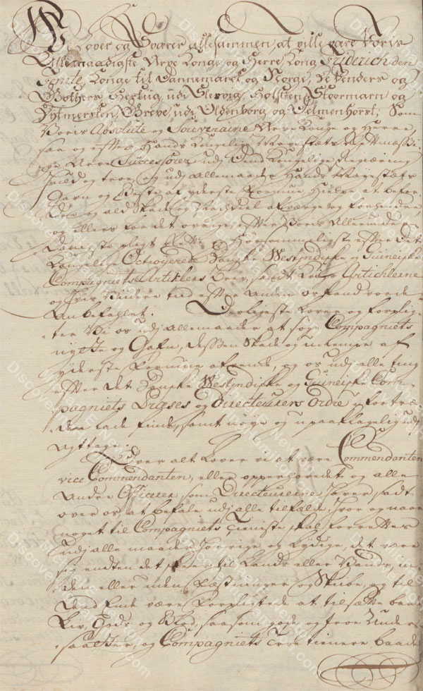 St. Croix Oaths of Allegiance, 1746